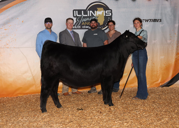 Fifth Overall Bred-and-owned Champion Female